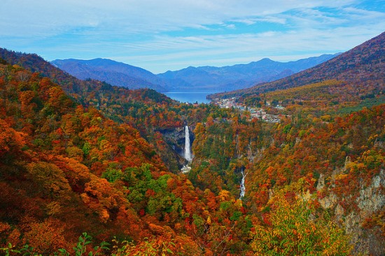 Air terjun Kegon di Danau Chuzenji Tochigi