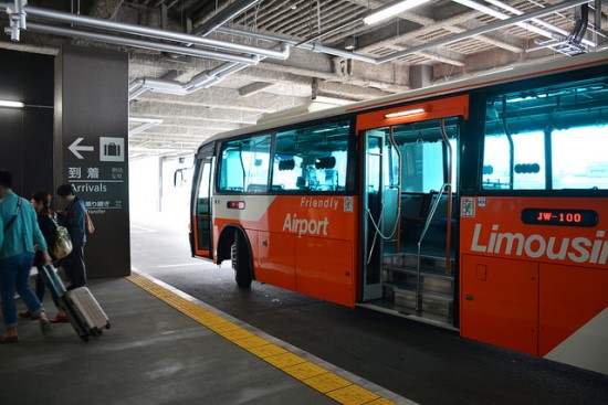 Halte Limousine Bus di Narita Terminal 3