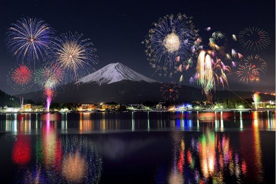 Hanabi Festival di Danau Kawaguchi