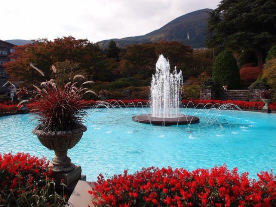 Musim Gugur di Hakone Taman Gora