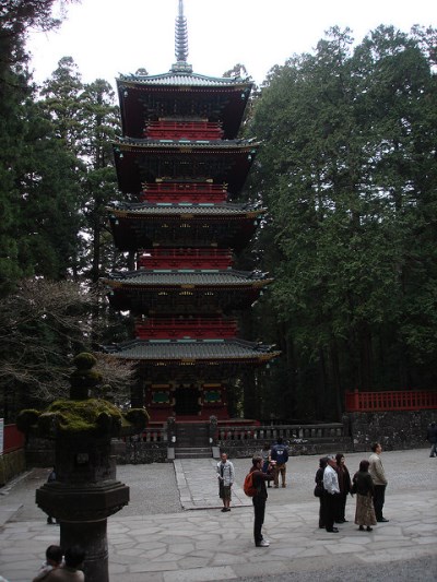 Pagoda Gojunoto di kompleks Kuil Nikko Toshogu