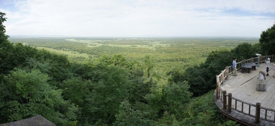 Panorama dari dek Hokuto viewpoint