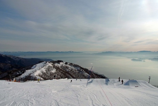Pemandangan Resort Ski Biwako Valley