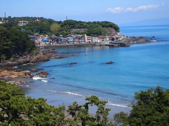 Pemandangan laut dari Izu Imaihama Tokyu Hotel