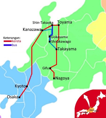 Peta Takayama Hokuriku Pass