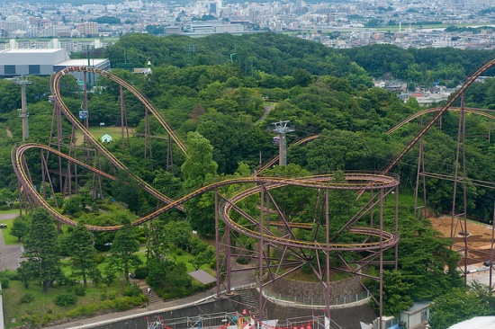 Roller coaster di Yomiuri Land