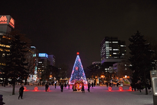 Sapporo White Illumination di Odori Park