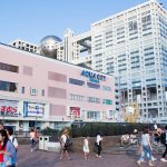 Suasana Aqua City di Odaiba dekat dengan gedung Fuji TV
