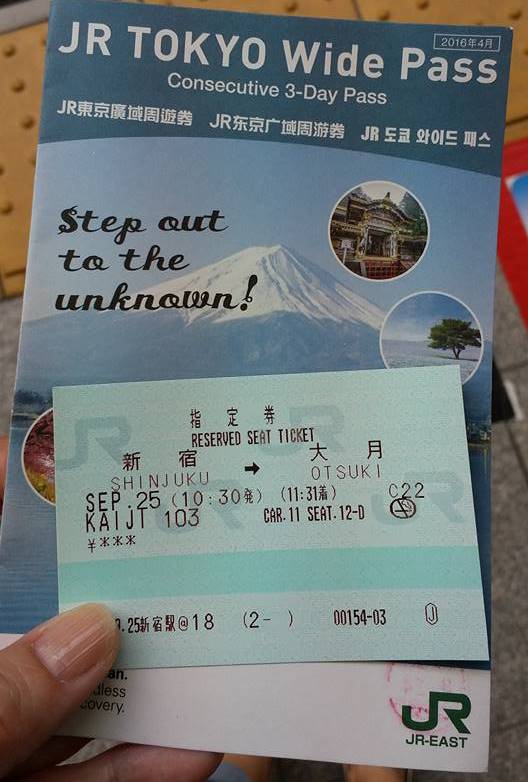 Tiket JR Tokyo Wide Pass