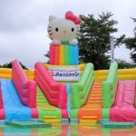 Wahana permainan hello kitty di Seibu Amusement Park