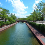 Kanal di Huis Ten Bosch Art Garden