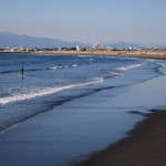 Panorama pantai Enoshima