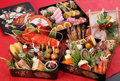 Tradisi tahun baru - Makan osechi