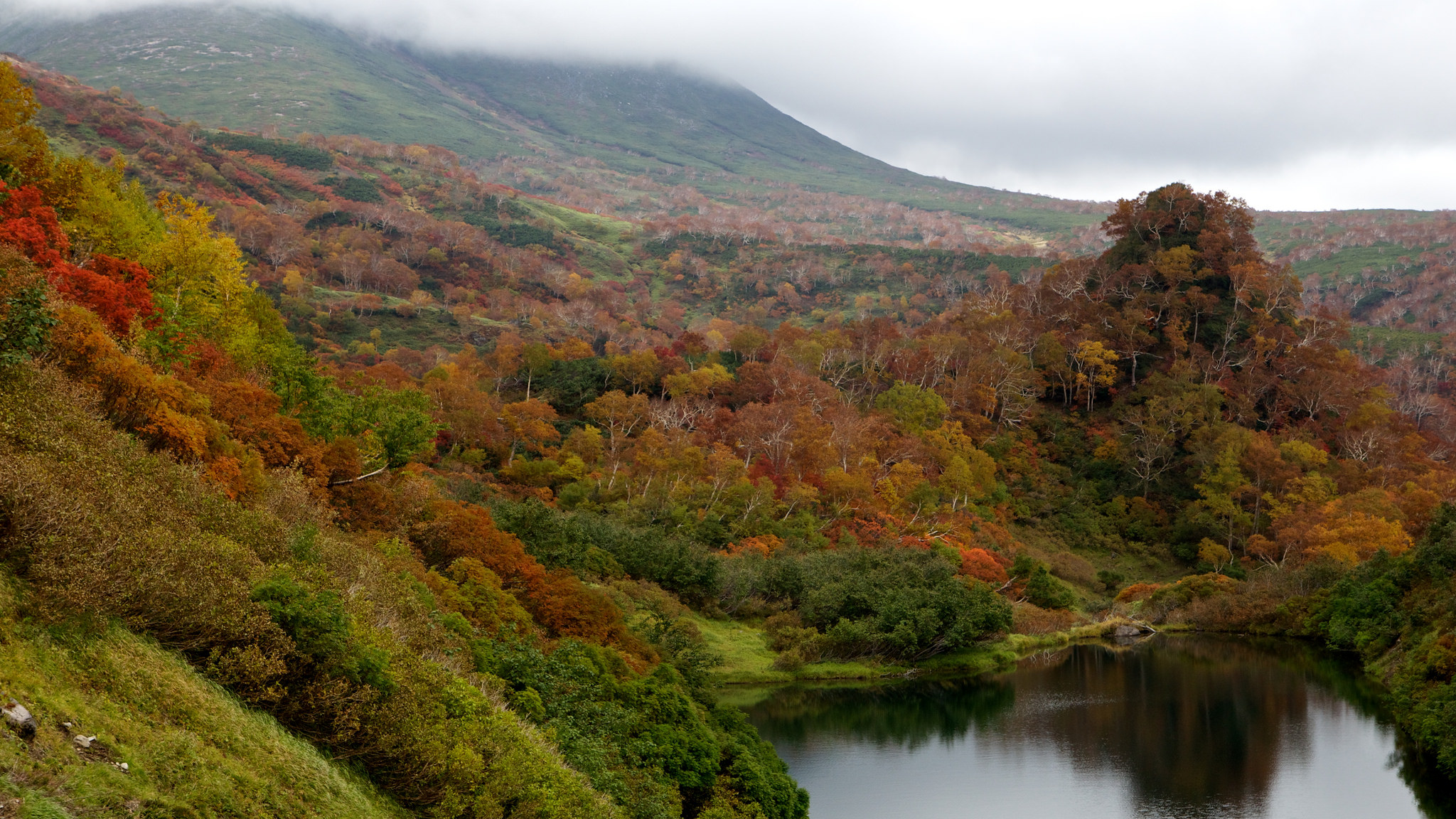 Pemandangan dari Kogen Onsen