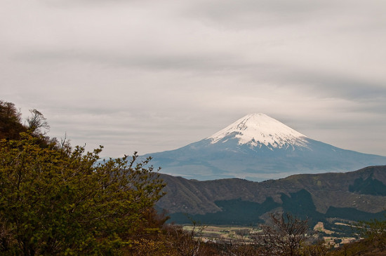 fuji dari owakudani