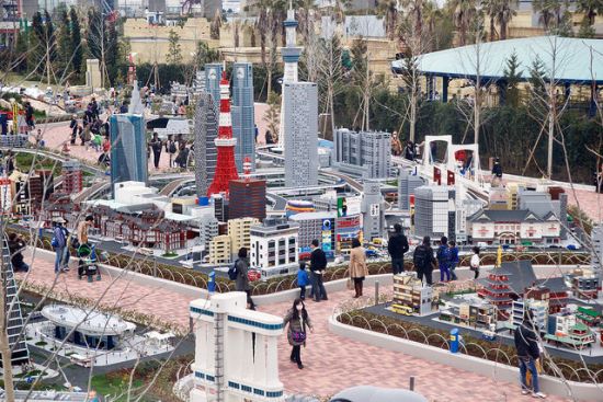 Area Miniland di Legoland Nagoya