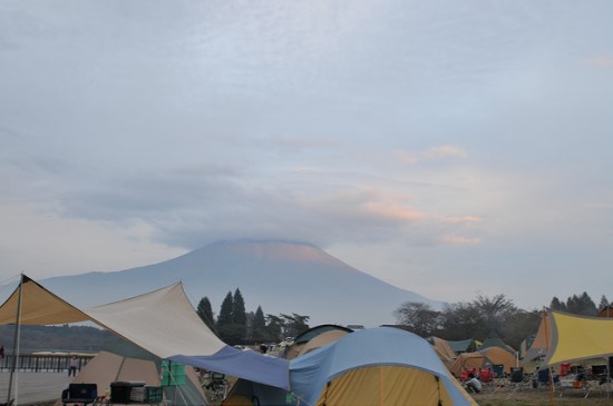 Diamond Head Gunung Fuji dari Danau Tanuki Info Wisata 