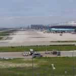 Bangunan Kansai Airport yang megah