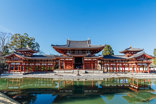 Bangunan Kuil Byodoin Kyoto