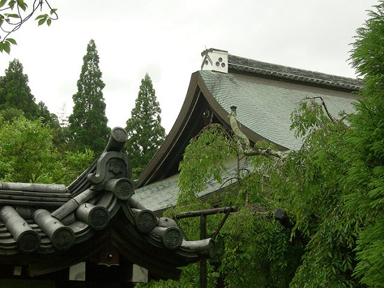 Bangunan Kuil Kokedera di Kyoto