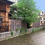 Bangunan tradisional di Gion Shirakawa Kyoto