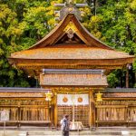 Bangunan utama Kuil Kumano Hongu Taisha