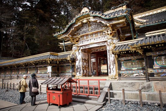 Bangunan utama Kuil Nikko Toshogu