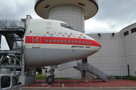 Boeing 747 di Museum Penerbangan Narita