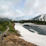 Danau Mikurigaike di Tateyama di bulan Juni