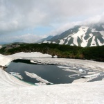 Danau Mikurigaike di Tateyama di bulan Juni