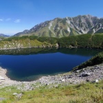 Danau Mikurigaike di Tateyama di bulan September