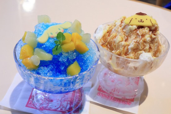 Es krim lucu di Character Foodcourt Sanrio Puroland