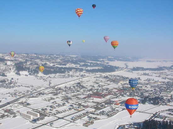 Festival Balon Ojiya di Niigata