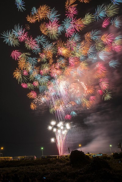 Festival Kembang Api Terkenal di Jepang Tsuchiura Hanabi