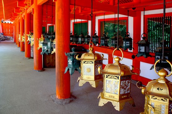 Festival Lentera Mantoro di Kuil Kasuga Taisha