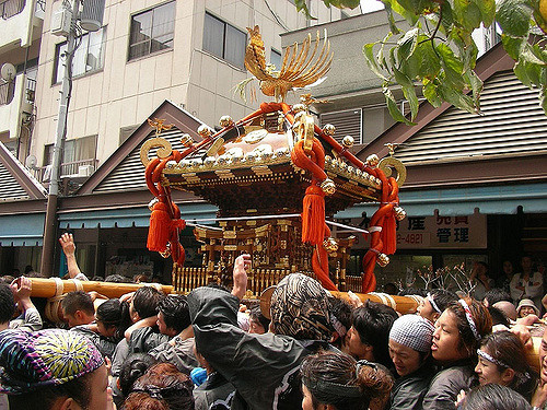 Festival Sumiyoshi di Osaka