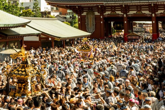 Festival musim panas di Sensoji Asakusa