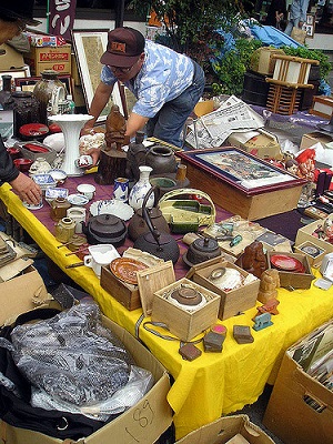 Flea market di Osu Kannon