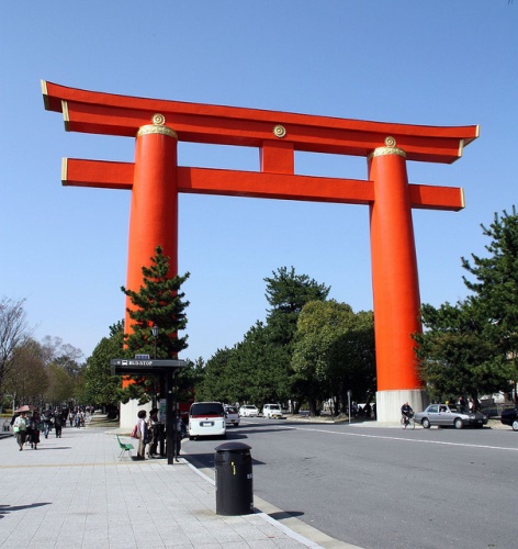 Tempat Wisata di Kyoto Kuil Heian Jingu