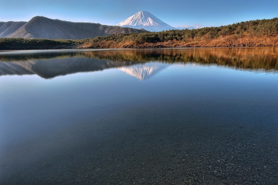 Gunung Fuji dari Danau Saiko