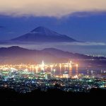 Gunung Fuji dari Pantai Shimizu Shizuoka