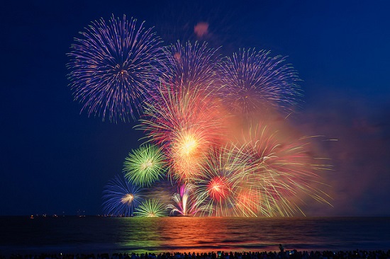 Hanabi Festival di Kamakura