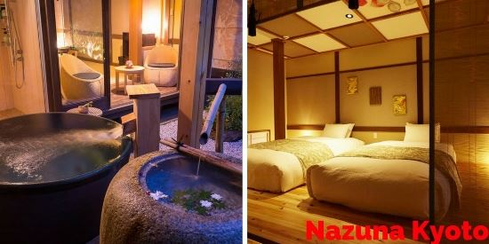 Hotel dengan Private Onsen di Kyoto: Nazuna