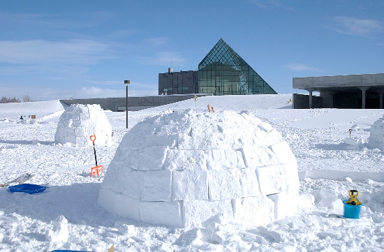 Igloo di Moerenuma Snow Park