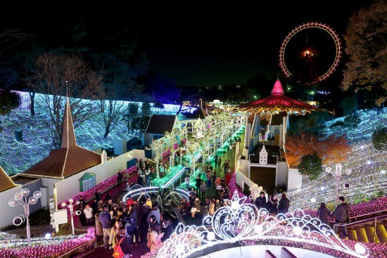 Iluminasi di Seibu Amusement Park