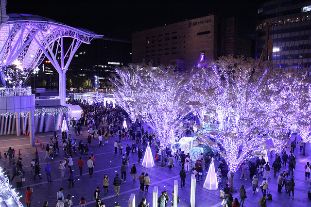 Info Wisata di Hakata Iluminasi di Hakata Station