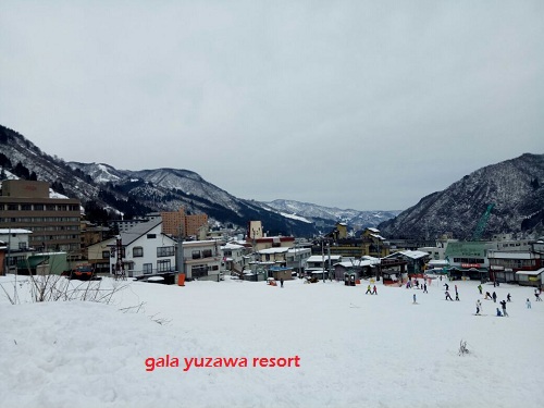 Itinerary Tokyo Osaka Shirakawago Suasana resort ski Gala Yuzawa