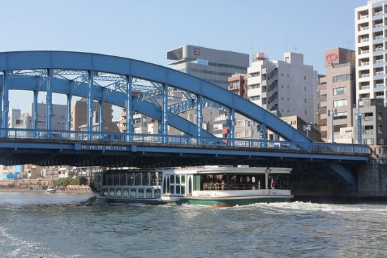 Kapal wisata Odaiba Tokyo Skytree