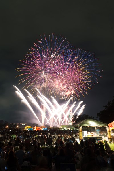 Kemeriahan Maebashi Fireworks Festival