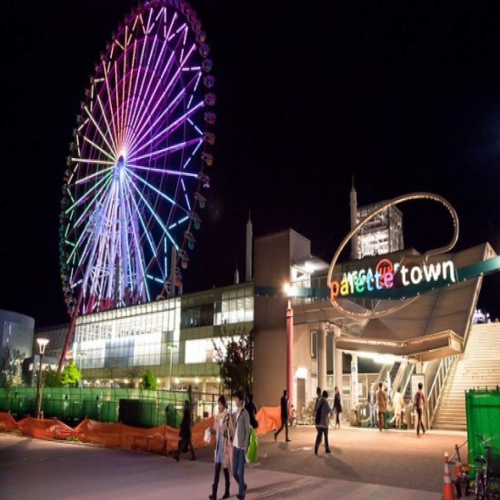 Palette Town di Odaiba Tokyo Info Liburan dan Wisata di Jepang